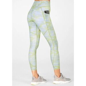Fabletics Green Motion 365 High Waisted 7/8‎ Legging Women's Small NWT